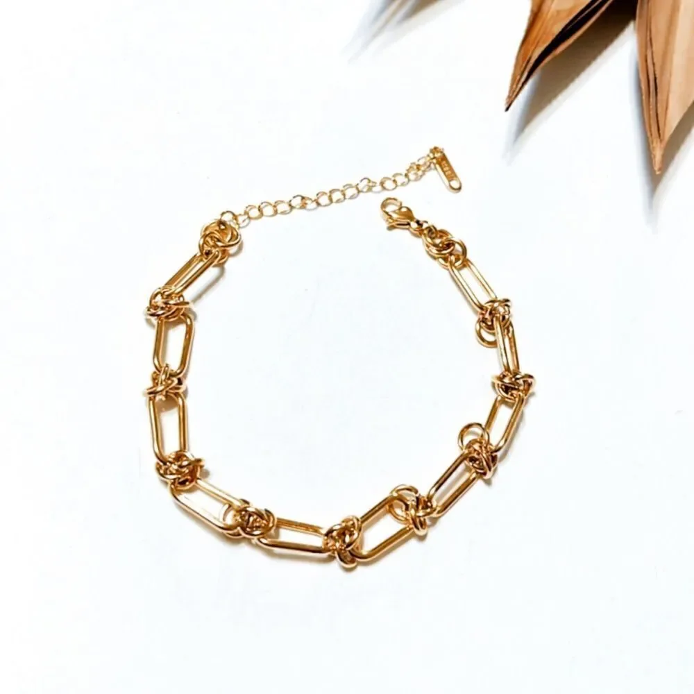 Link chain bracelet #755